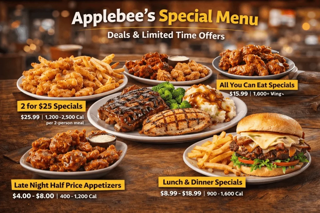 Applebee’s Special Menu